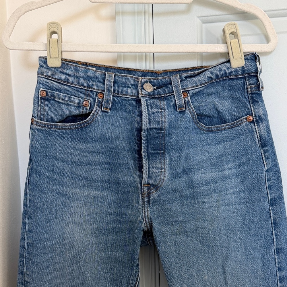 Levi's 501 Skinny - y2k - 28 x 30 - Picture 3 of 11